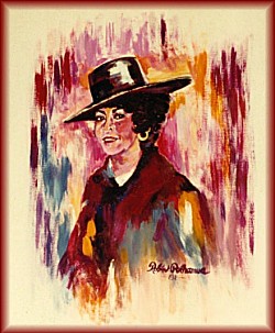 Custom portrait of Sara Cervantes