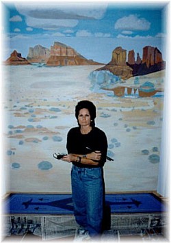 Custom Mural in home.